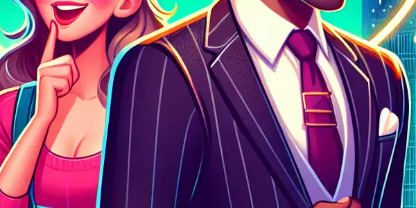 A playful young woman schemes to win her charming dream man in a vibrant urban romantic comedy setting.